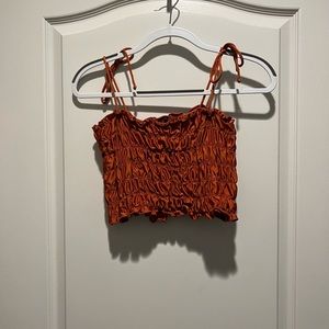 Out From Under/Urban Outfitters smocked tank top, size M